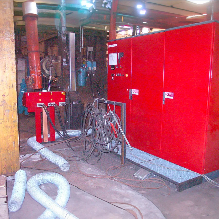 impianti magnetoscopia pluridirezionale in fonderia