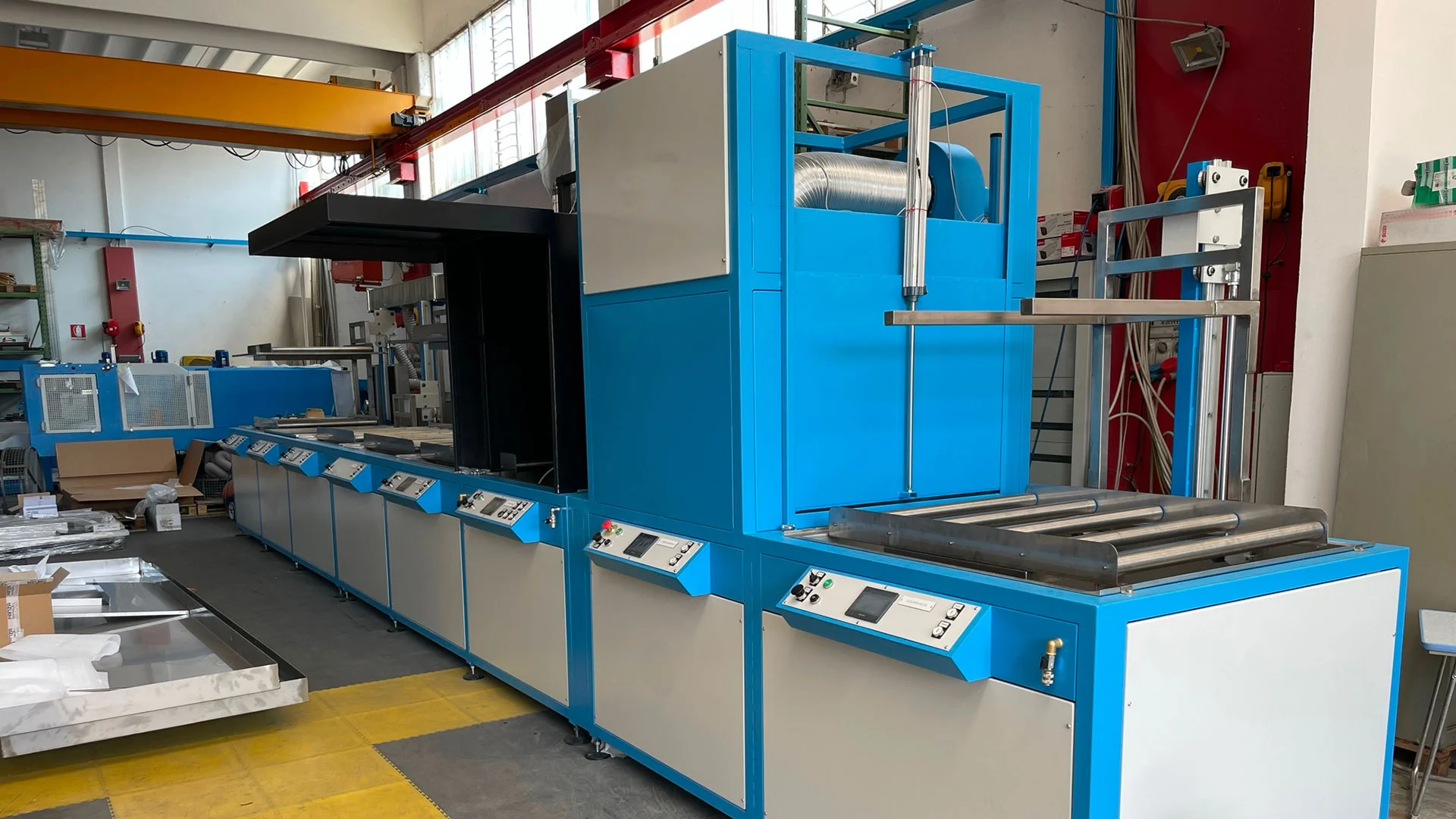 impianto in linea penetranti